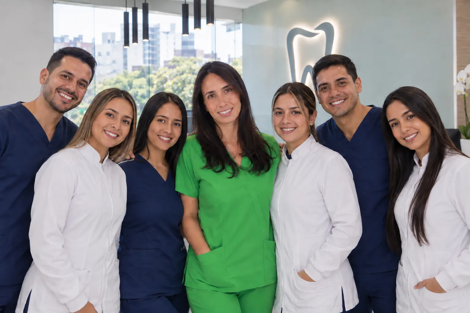 Equipo del consultorio de la Dra. Johana Piñeros en Pereira